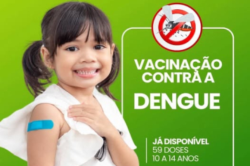 VACINAÇÃO CONTRA A DENGUE