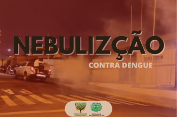 NEBULIZAÇÃO - CONTRA DENGUE 