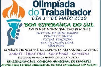 OLIMPÍADA DO TRABALHADOR