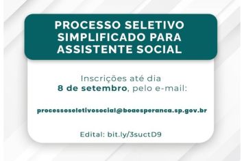 PROCESSO SELETIVO