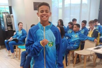 JOVEM DE BOA ESPERANÇA DO SUL GANHA MEDALHA NO CHILE PELA SELEÇÃO BRASILEIRA DE KARATÊ