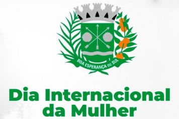 Feliz dia Internacional das Mulheres 