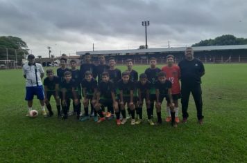 SUB-13 DE FUTEBOL ESTREIA COM VITÓRIA NO CAMPEONATO ESTADUAL