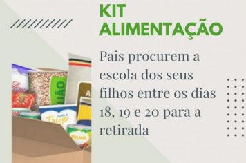 Prefeitura de Boa Esperança do Sul libera distribuição do Kit Alimentação a partir desta terça-feira (18)