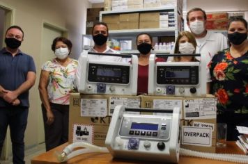 Prefeitura de Boa Esperança do Sul recebe 3 respiradores pulmonares