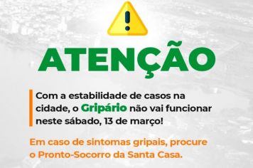 Com pouca procura, Gripário de Boa Esperança ficará fechado neste sábado (13)