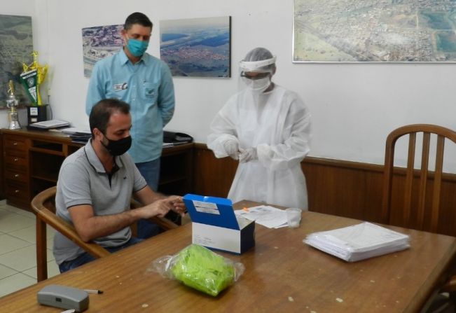Prefeitura recebe 400 testes rápidos de coronavírus do Senar