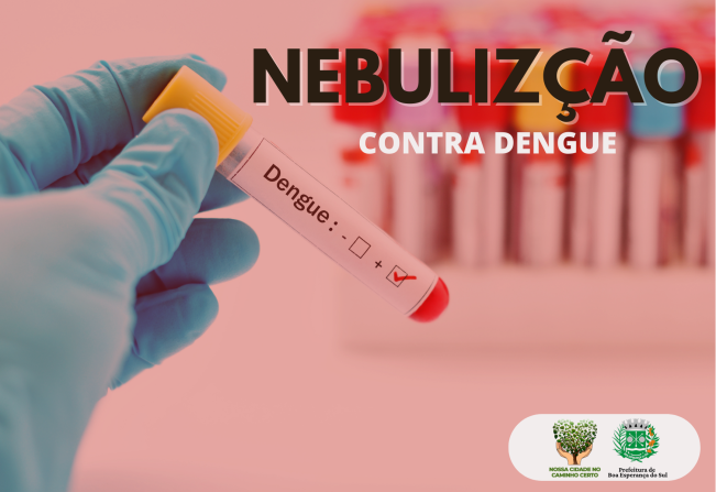 NEBULIZAÇÃO - CONTRA DENGUE 