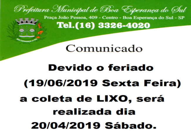 Comunicado