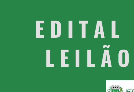 LEILÃO PÚBLICO