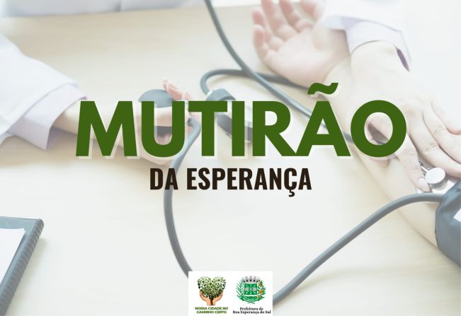 MUTIRÃO DA ESPERANÇA 